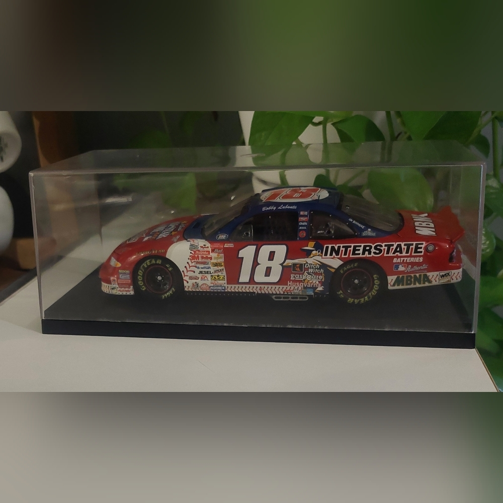 Red and Blue Toy Race Car